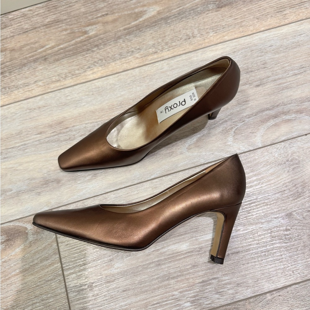VINTAGE BRONZE PROXY HEELS